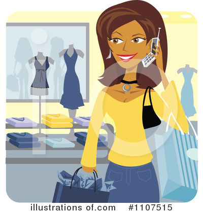 Shopping Bags Clipart #1107515 by Amanda Kate
