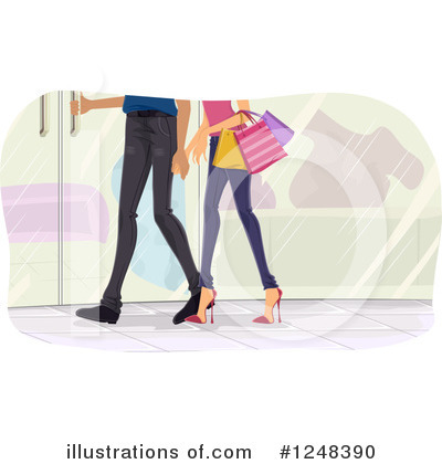 Royalty-Free (RF) Shopping Clipart Illustration by BNP Design Studio - Stock Sample #1248390