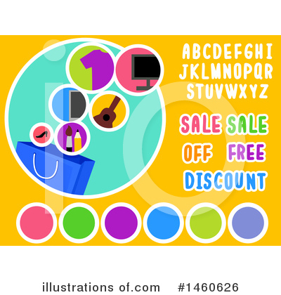 Royalty-Free (RF) Shopping Clipart Illustration by BNP Design Studio - Stock Sample #1460626