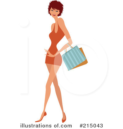 Royalty-Free (RF) Shopping Clipart Illustration by OnFocusMedia - Stock Sample #215043