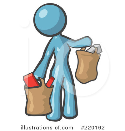 Shopping Clipart #220162 by Leo Blanchette
