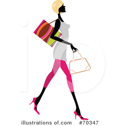 Royalty-Free (RF) Shopping Clipart Illustration by OnFocusMedia - Stock Sample #70347