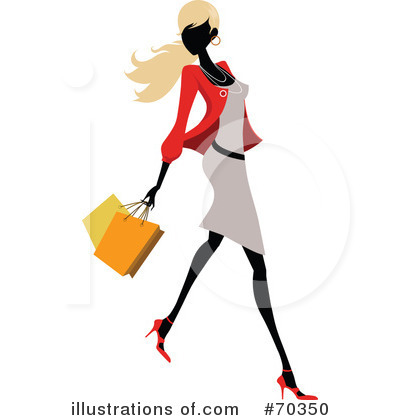 Royalty-Free (RF) Shopping Clipart Illustration by OnFocusMedia - Stock Sample #70350