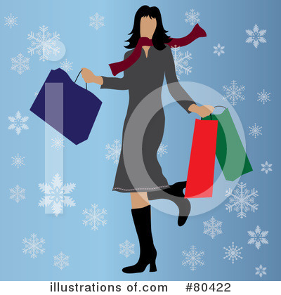 Royalty-Free (RF) Shopping Clipart Illustration by Pams Clipart - Stock Sample #80422
