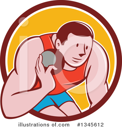 Track And Field Clipart #1345612 by patrimonio