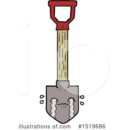 Royalty-Free (RF) Shovel Clipart Illustration by lineartestpilot - Stock Sample #1519686