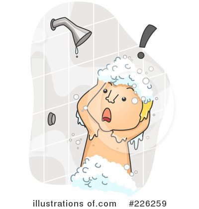 Royalty-Free (RF) Shower Clipart Illustration by BNP Design Studio - Stock Sample #226259