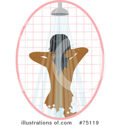 Royalty-Free (RF) Shower Clipart Illustration by Rosie Piter - Stock Sample #75119