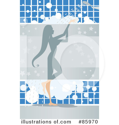 Royalty-Free (RF) Shower Clipart Illustration by mayawizard101 - Stock Sample #85970