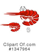 Shrimp Clipart #1347964 by Vector Tradition SM