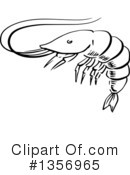 Shrimp Clipart #1356965 by Vector Tradition SM