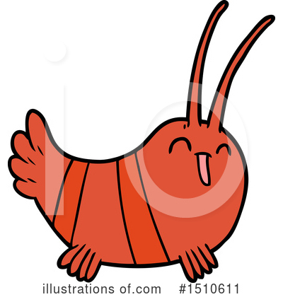 Royalty-Free (RF) Shrimp Clipart Illustration by lineartestpilot - Stock Sample #1510611