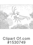 Shrimp Clipart #1530749 by Alex Bannykh