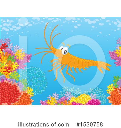 Shrimps Clipart #1530758 by Alex Bannykh