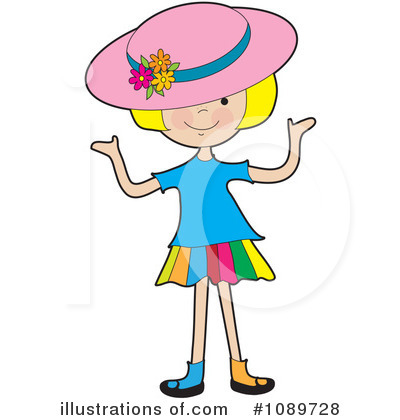 Royalty-Free (RF) Shrugging Clipart Illustration by Maria Bell - Stock Sample #1089728