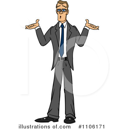 Businessman Clipart #1106171 by Cartoon Solutions