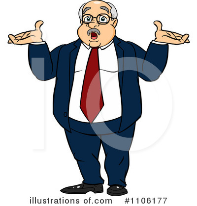 Businessman Clipart #1106177 by Cartoon Solutions