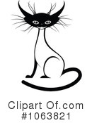 Siamese Cat Clipart #1063821 by Vector Tradition SM
