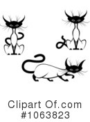 Siamese Cat Clipart #1063823 by Vector Tradition SM
