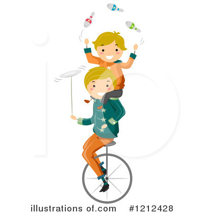 Royalty-Free (RF) Sibling Clipart Illustration by BNP Design Studio - Stock Sample #1212428