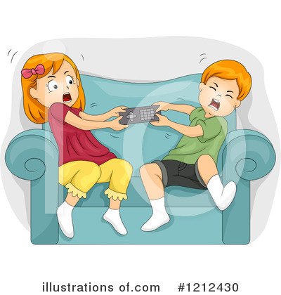 Royalty-Free (RF) Sibling Clipart Illustration by BNP Design Studio - Stock Sample #1212430