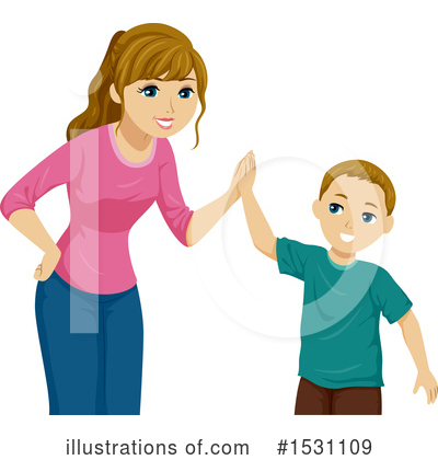 Royalty-Free (RF) Sibling Clipart Illustration by BNP Design Studio - Stock Sample #1531109
