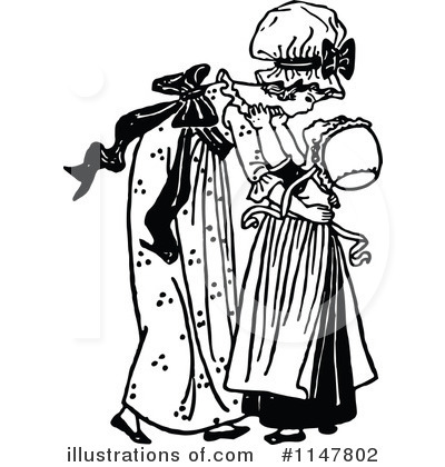 Royalty-Free (RF) Siblings Clipart Illustration by Prawny Vintage - Stock Sample #1147802