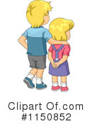 Siblings Clipart #1150852 by BNP Design Studio