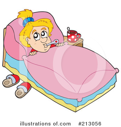 Royalty-Free (RF) Sick Clipart Illustration by visekart - Stock Sample #213056