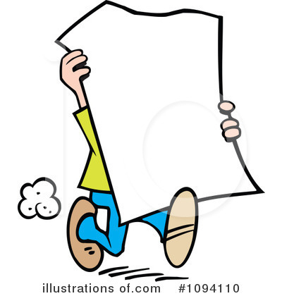 Royalty-Free (RF) Sign Clipart Illustration by Johnny Sajem - Stock Sample #1094110