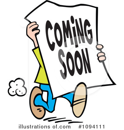 Coming Soon Clipart #1094111 by Johnny Sajem