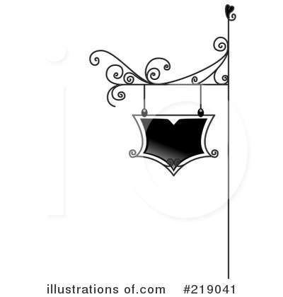 Royalty-Free (RF) Sign Clipart Illustration by BNP Design Studio - Stock Sample #219041