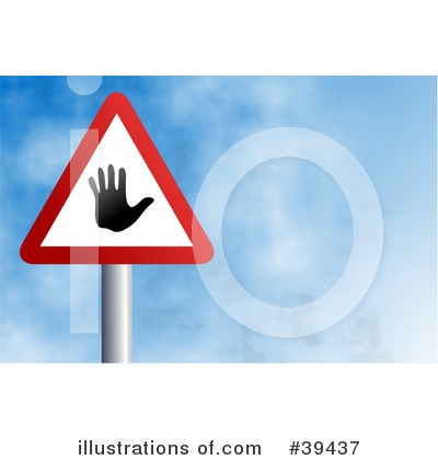 Royalty-Free (RF) Sign Clipart Illustration by Prawny - Stock Sample #39437
