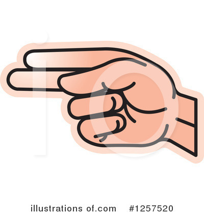 Royalty-Free (RF) Sign Language Clipart Illustration by Lal Perera - Stock Sample #1257520