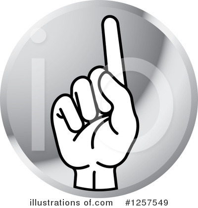 Royalty-Free (RF) Sign Language Clipart Illustration by Lal Perera - Stock Sample #1257549