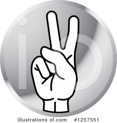 Royalty-Free (RF) Sign Language Clipart Illustration by Lal Perera - Stock Sample #1257551