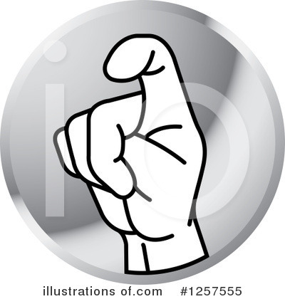 Royalty-Free (RF) Sign Language Clipart Illustration by Lal Perera - Stock Sample #1257555