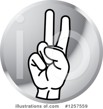 Royalty-Free (RF) Sign Language Clipart Illustration by Lal Perera - Stock Sample #1257559