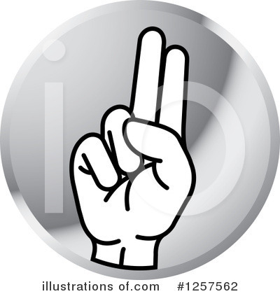 Royalty-Free (RF) Sign Language Clipart Illustration by Lal Perera - Stock Sample #1257562