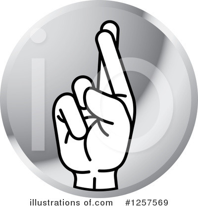 Royalty-Free (RF) Sign Language Clipart Illustration by Lal Perera - Stock Sample #1257569
