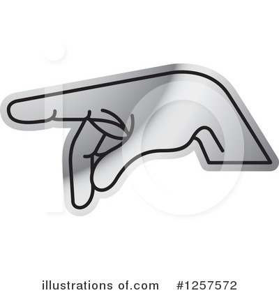 Royalty-Free (RF) Sign Language Clipart Illustration by Lal Perera - Stock Sample #1257572