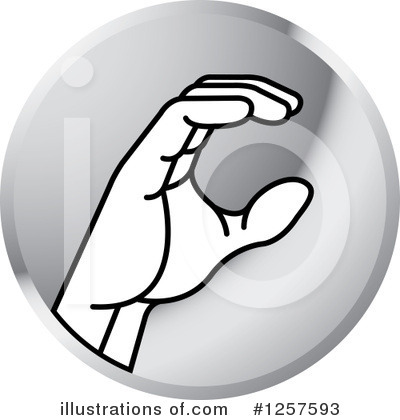 Royalty-Free (RF) Sign Language Clipart Illustration by Lal Perera - Stock Sample #1257593