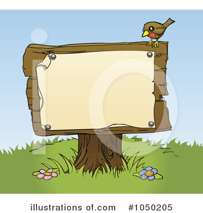 Royalty-Free (RF) Sign Post Clipart Illustration by AtStockIllustration - Stock Sample #1050205