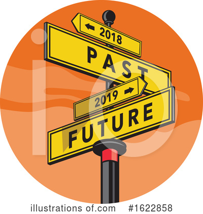 Royalty-Free (RF) Sign Post Clipart Illustration by patrimonio - Stock Sample #1622858