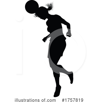 Royalty-Free (RF) Silhouette Clipart Illustration by AtStockIllustration - Stock Sample #1757819