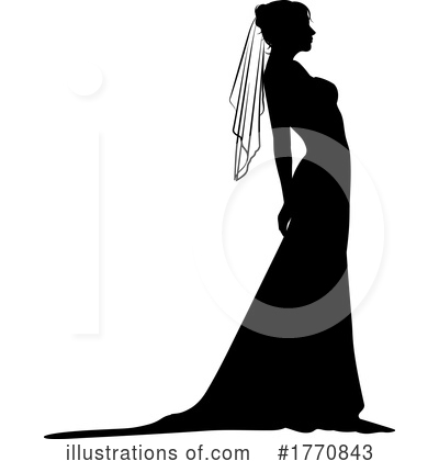 Royalty-Free (RF) Silhouette Clipart Illustration by AtStockIllustration - Stock Sample #1770843