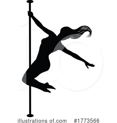 Pole Dancer Clipart #1773566 by AtStockIllustration