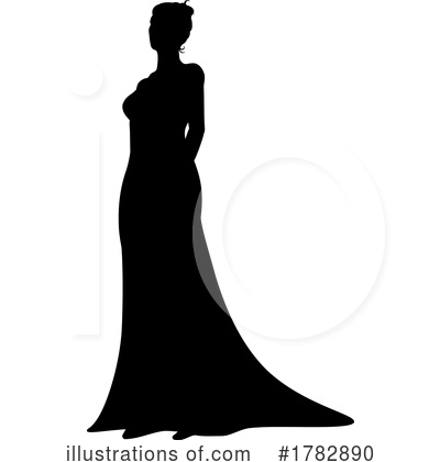 Royalty-Free (RF) Silhouette Clipart Illustration by AtStockIllustration - Stock Sample #1782890