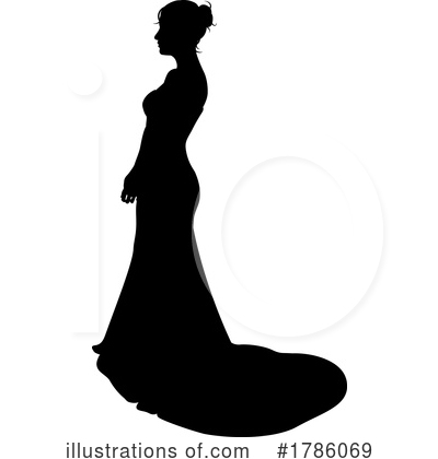 Royalty-Free (RF) Silhouette Clipart Illustration by AtStockIllustration - Stock Sample #1786069