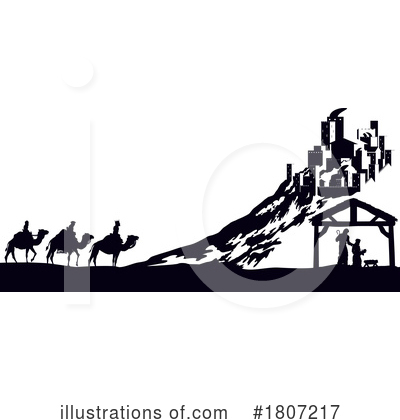 Camel Clipart #1807217 by AtStockIllustration